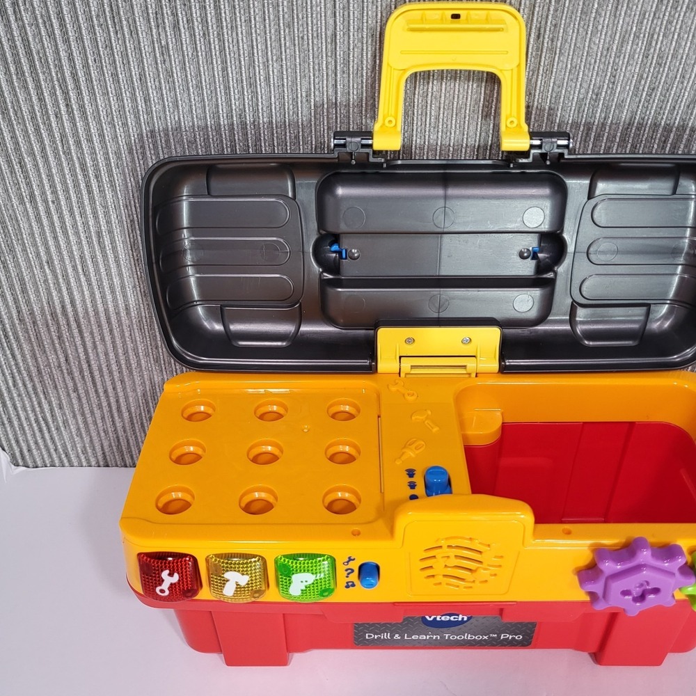 VTech Drill & Learn Toolbox Base ONLY No Tools‎ Parts Repair Replacement - Picture 2 of 4